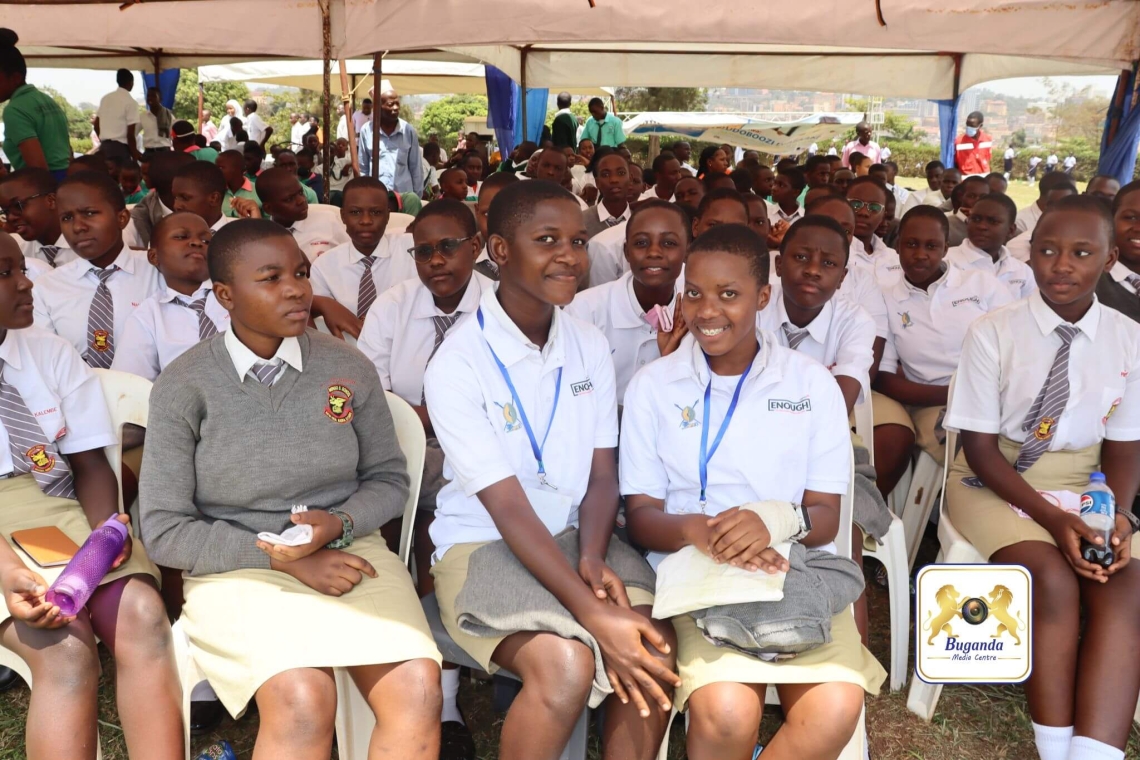 Children from different schools showcase their talents in music, TV and radio presenting